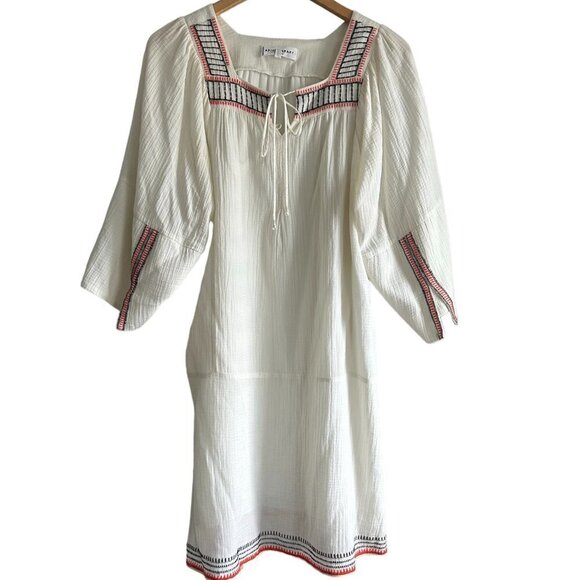 APIECE APART Women's Cotton Southwestern Oversized Nueva Tewa Dress US 2 - Picture 7 of 15